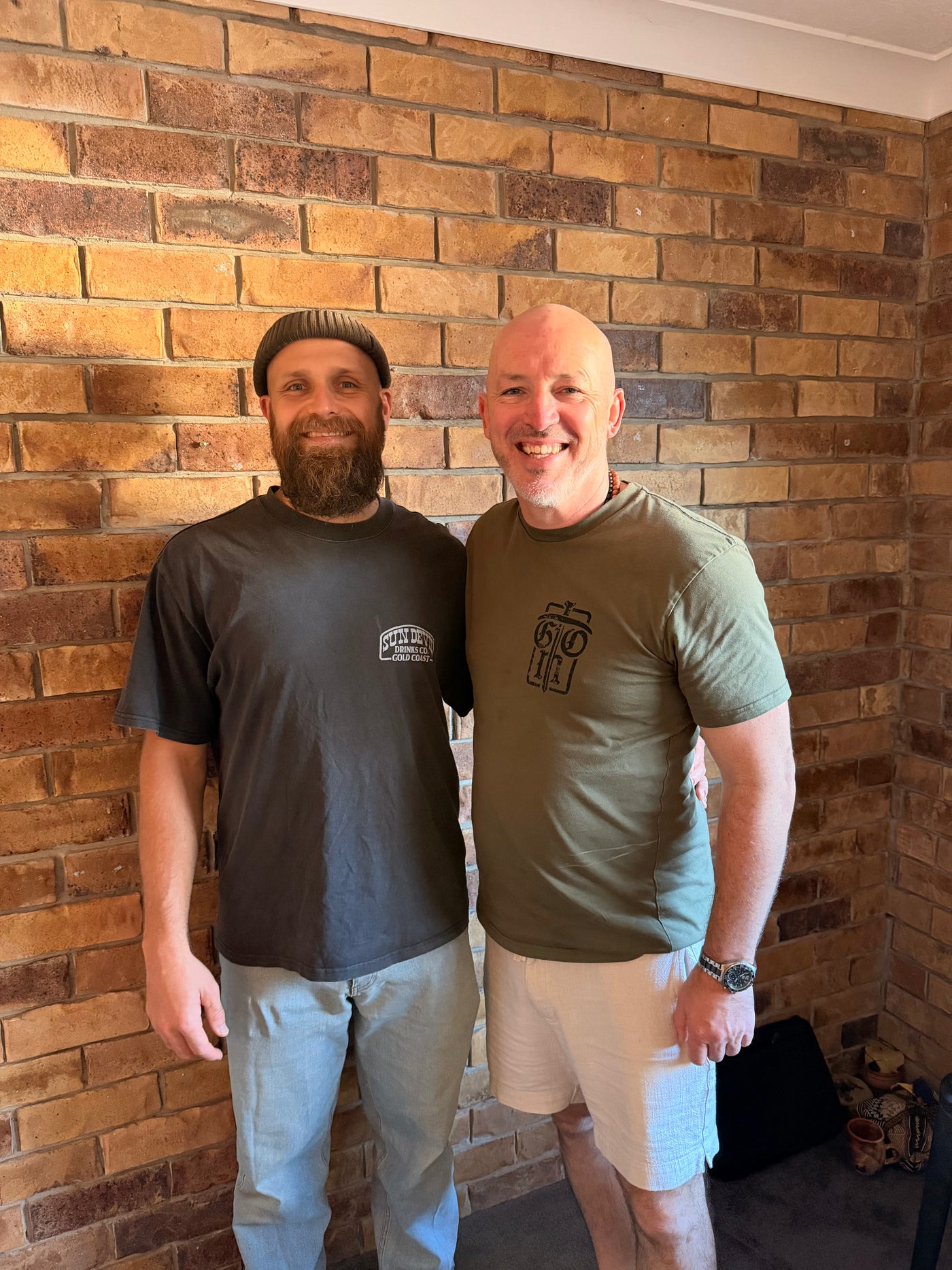 Rob Godwin with a retail operations team